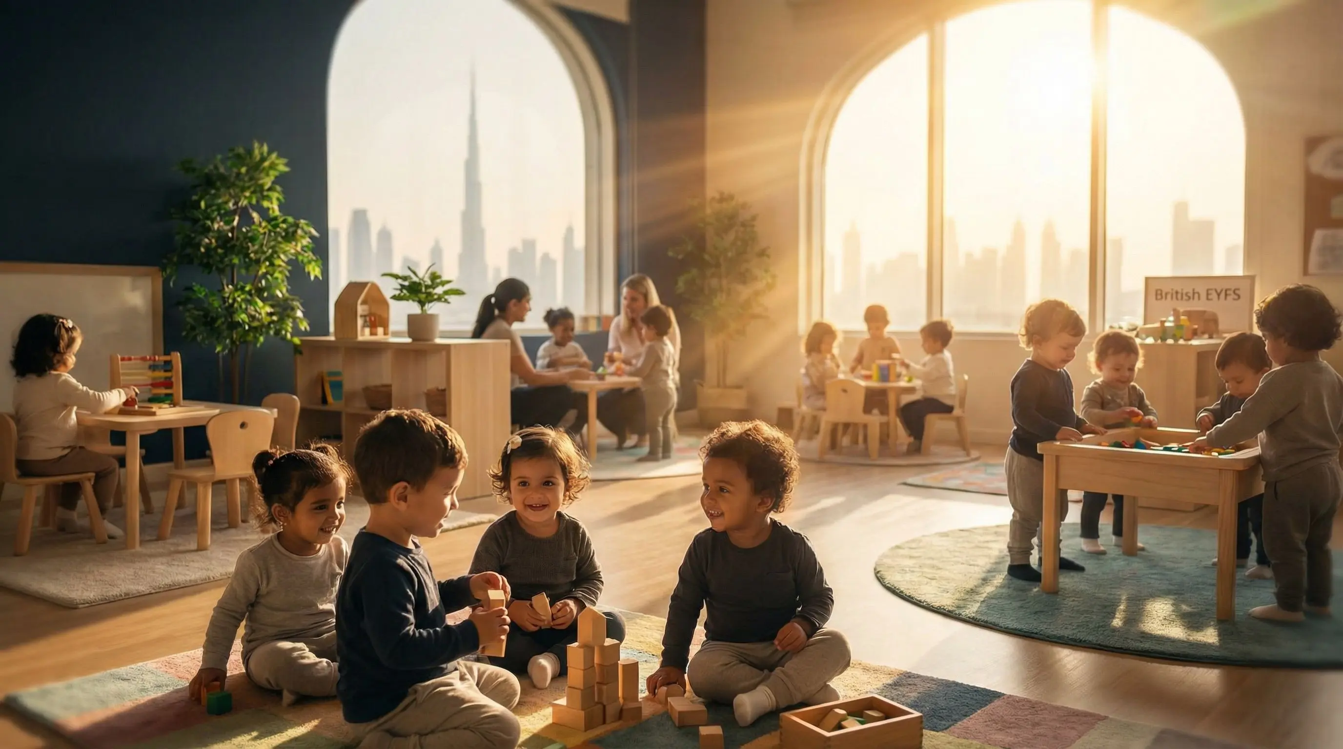Best Nurseries in Dubai (British Curriculum + Montessori Options)