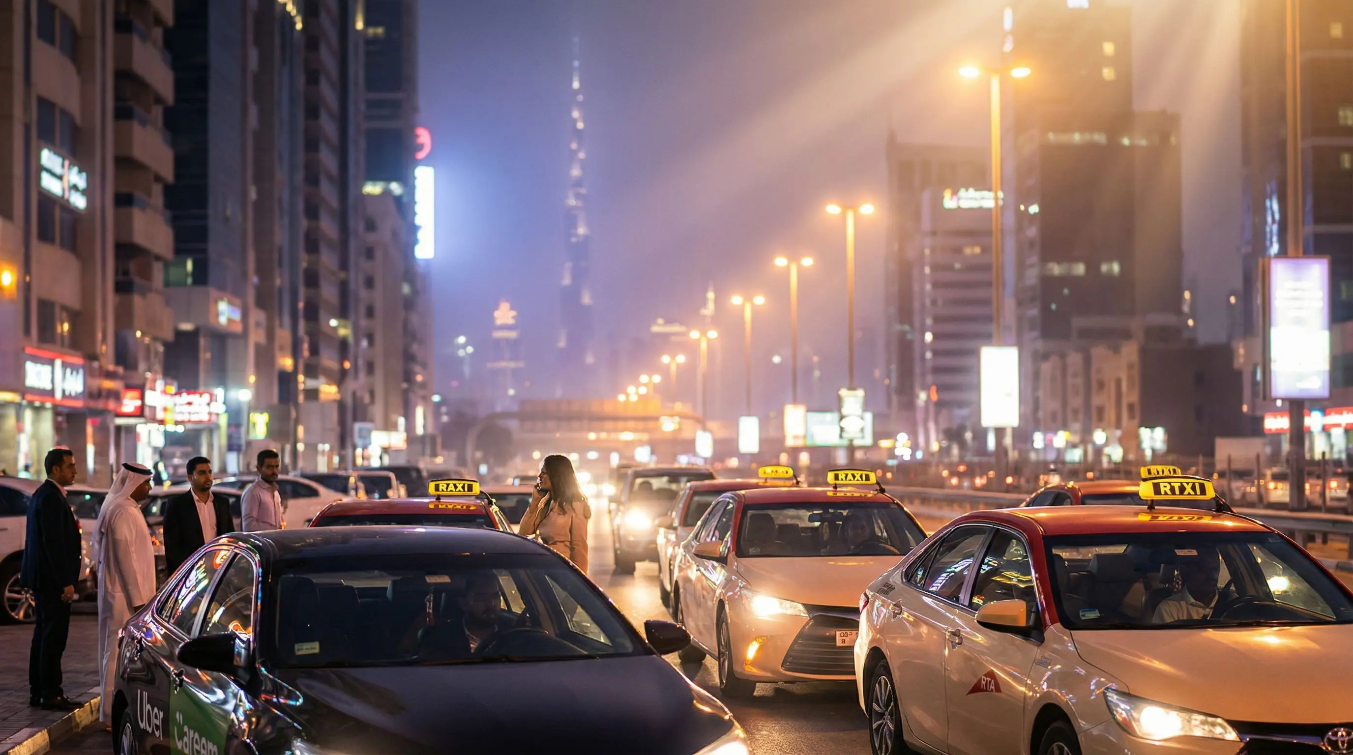 Dubai Taxi Guide: RTA Taxis, Careem, Uber & Typical Fares