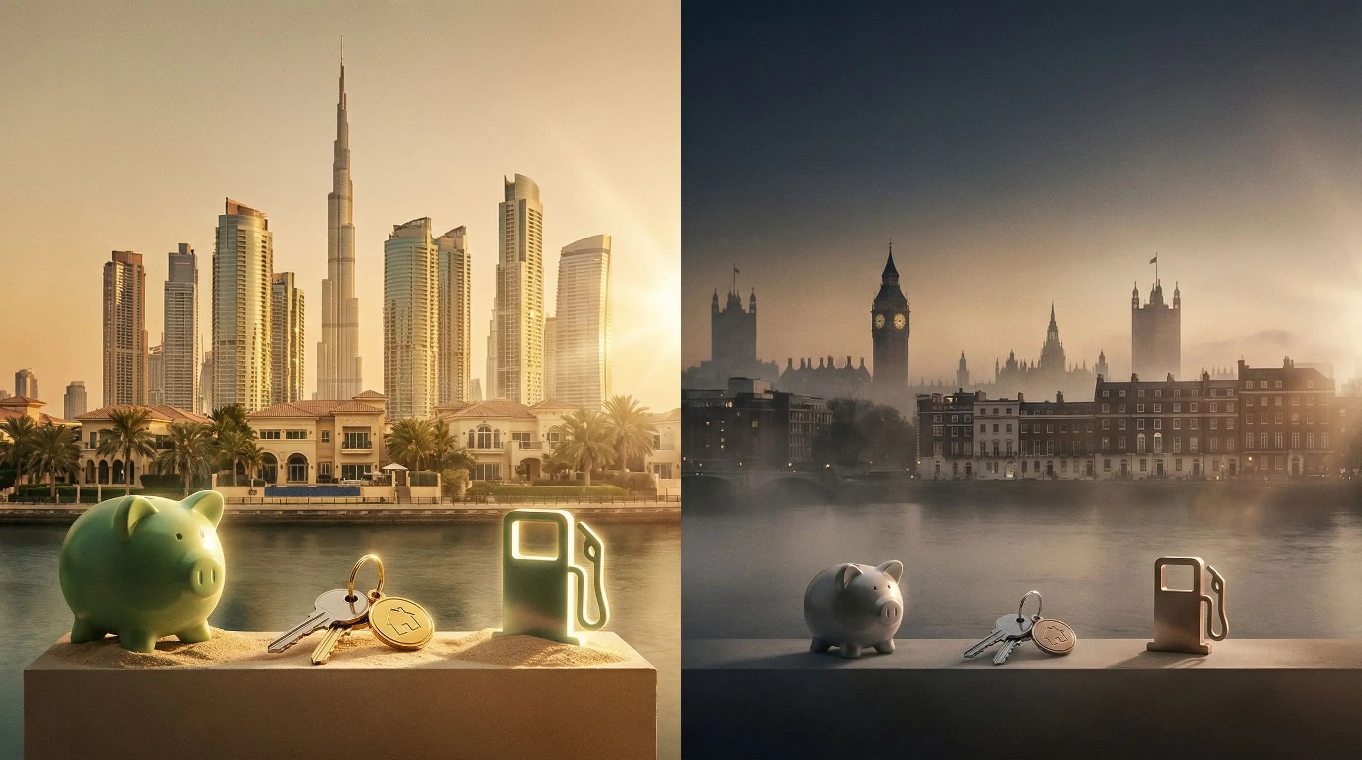 Dubai vs London: Cost of Living & Lifestyle Comparison